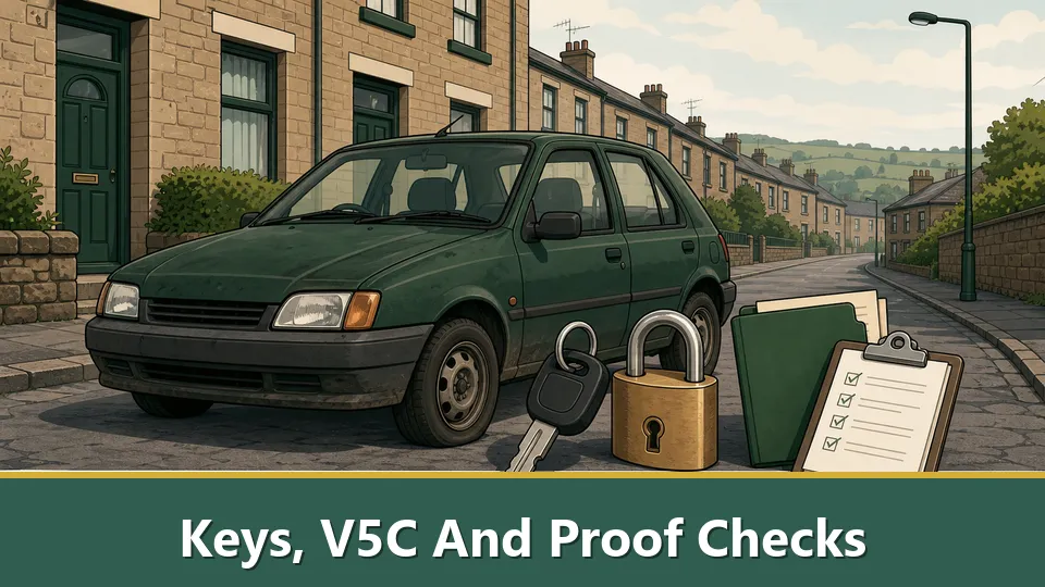 Keys, V5C And Proof Checks