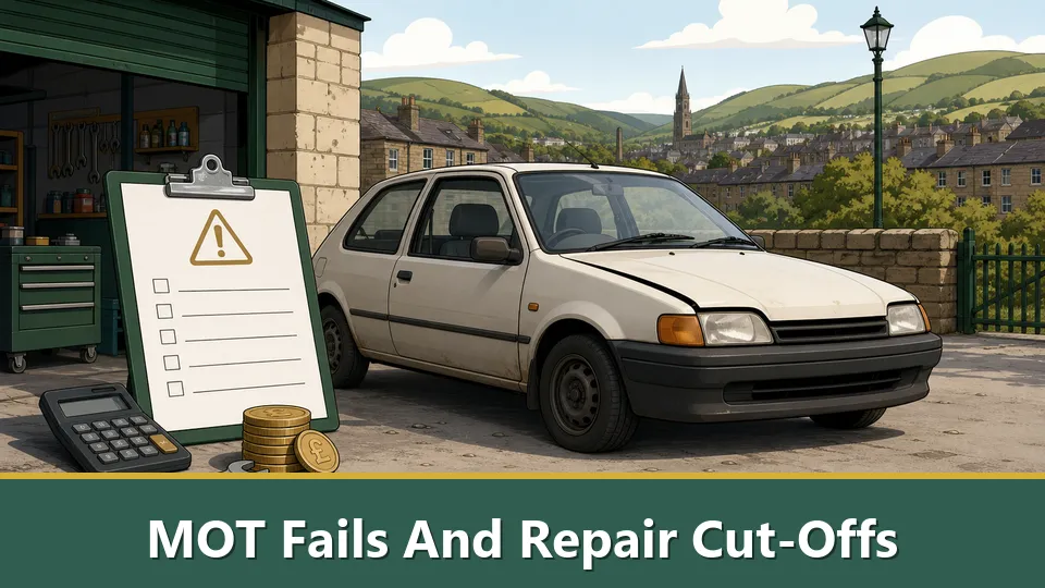 MOT Fails And Repair Cut-Offs