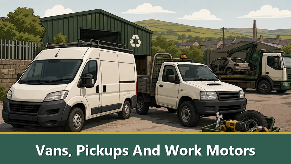 Vans, Pickups And Work Motors